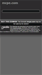 Mobile Screenshot of mcpe.com
